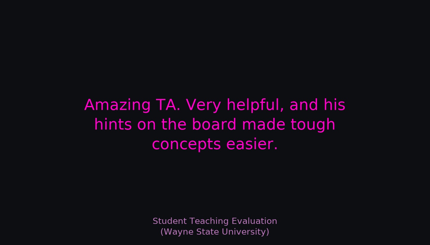 Student teaching evaluation 2