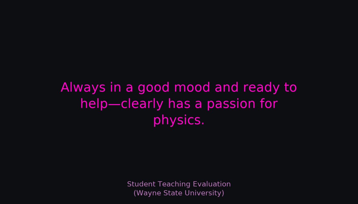 Student teaching evaluation 5