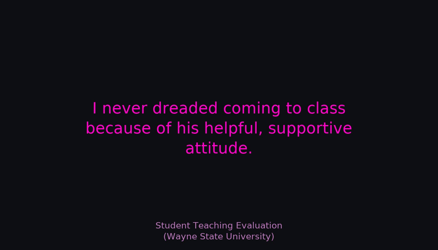 Student teaching evaluation 8